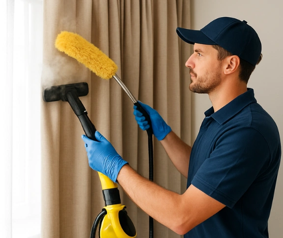 Trusted drapes cleaning technician Matty Curtain Cleaning killarney-heights-nsw QLD